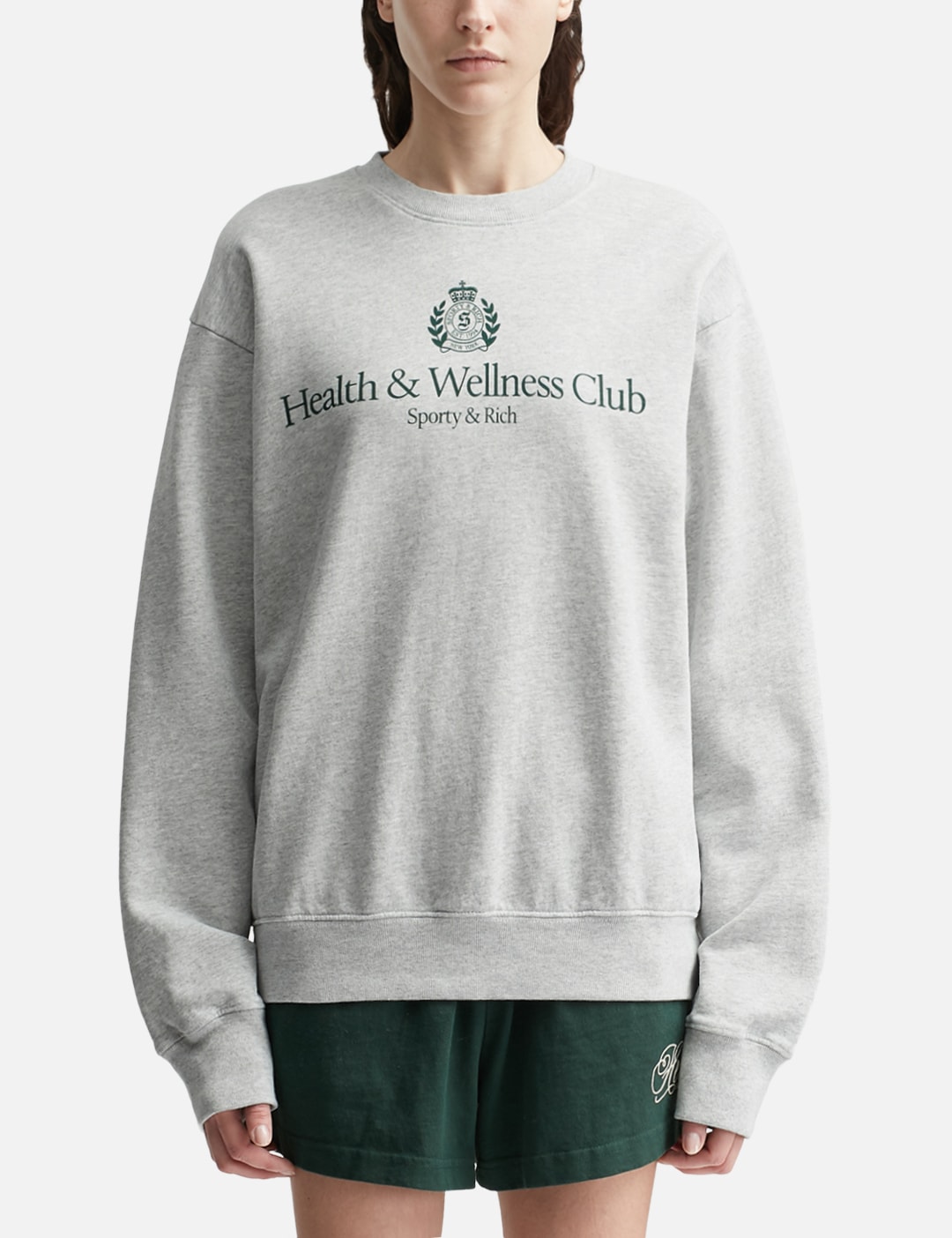 Sporty & Rich H&W Crest Crewneck