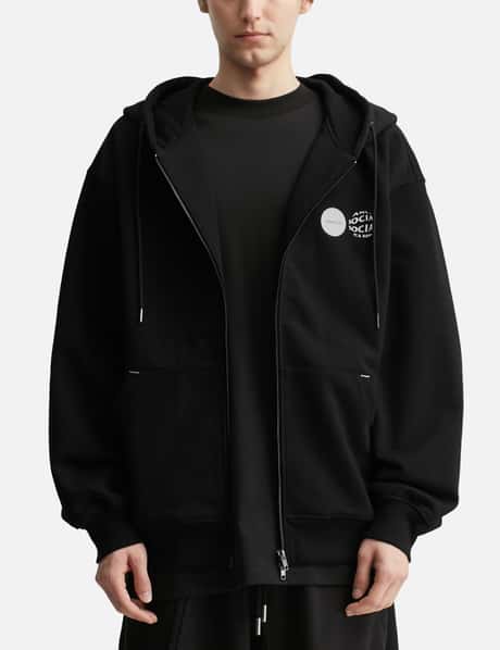 X ASSC Wave Logo Hood Zip-Up view 10