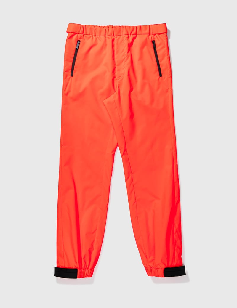 prada orange pants