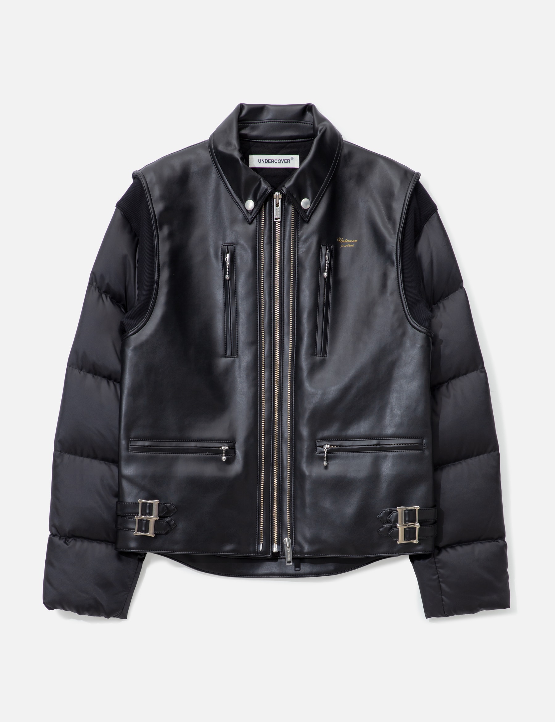 UP2E4207 Hybrid Biker Jacket view 16