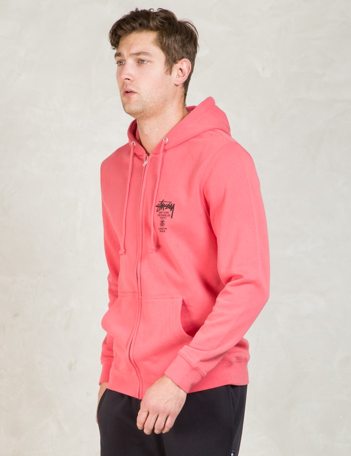 Pink World Tour Zip Hoodie Placeholder Image