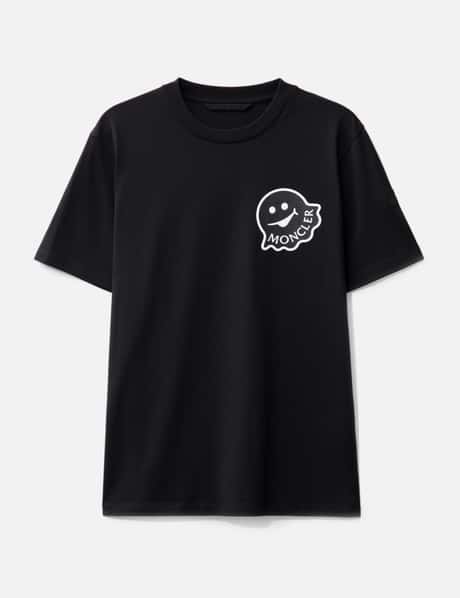 Moncler Cartoon Logo Cotton T-Shirt