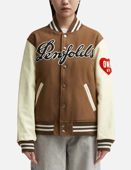 Human Made One By Penfolds Varsity Jacket #1