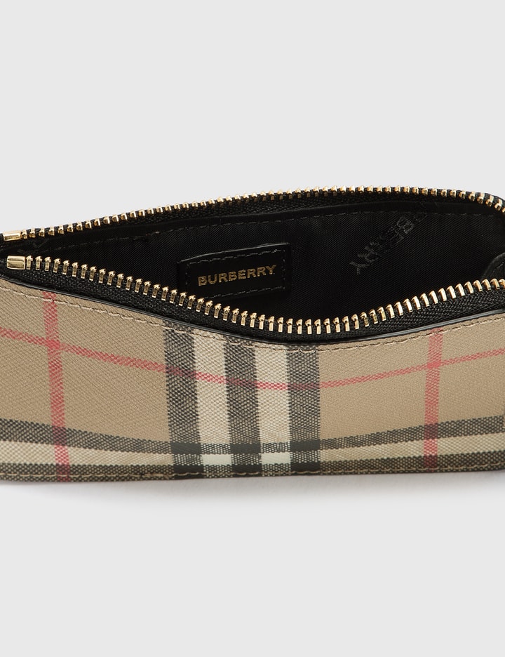 Check motif coin purse by Burberry
