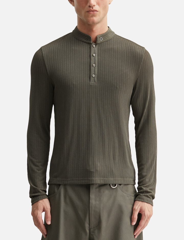 TEAM WANG design Reset Stand-Collar Top