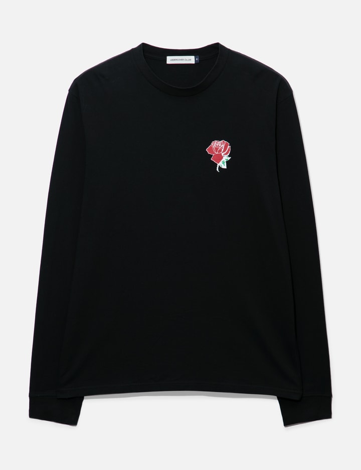 Undercover Rose T-shirt In Black