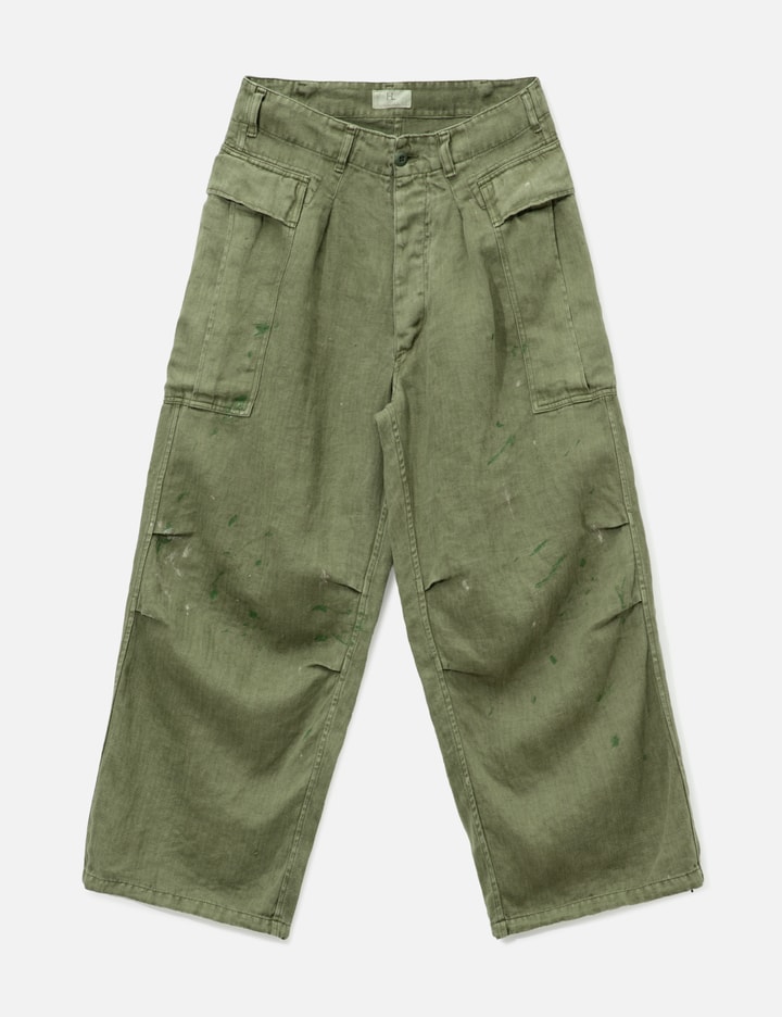 HERILL HBT Linen Cargo Pants