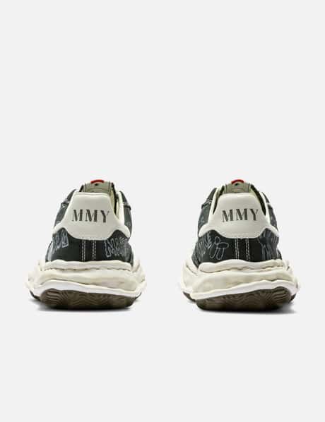 "BLAKEY" OG Sole Graffiti Printed Canvas Low Top Sneaker view 9