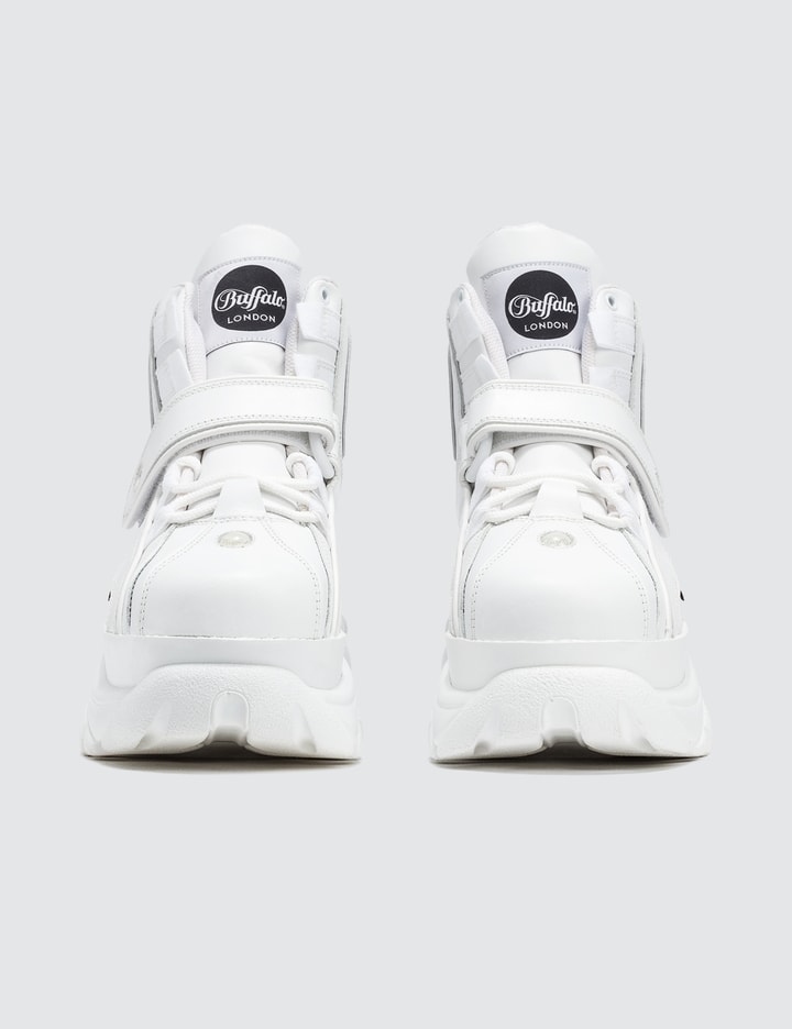 Buffalo Classic White High-top Platform Sneakers Placeholder Image