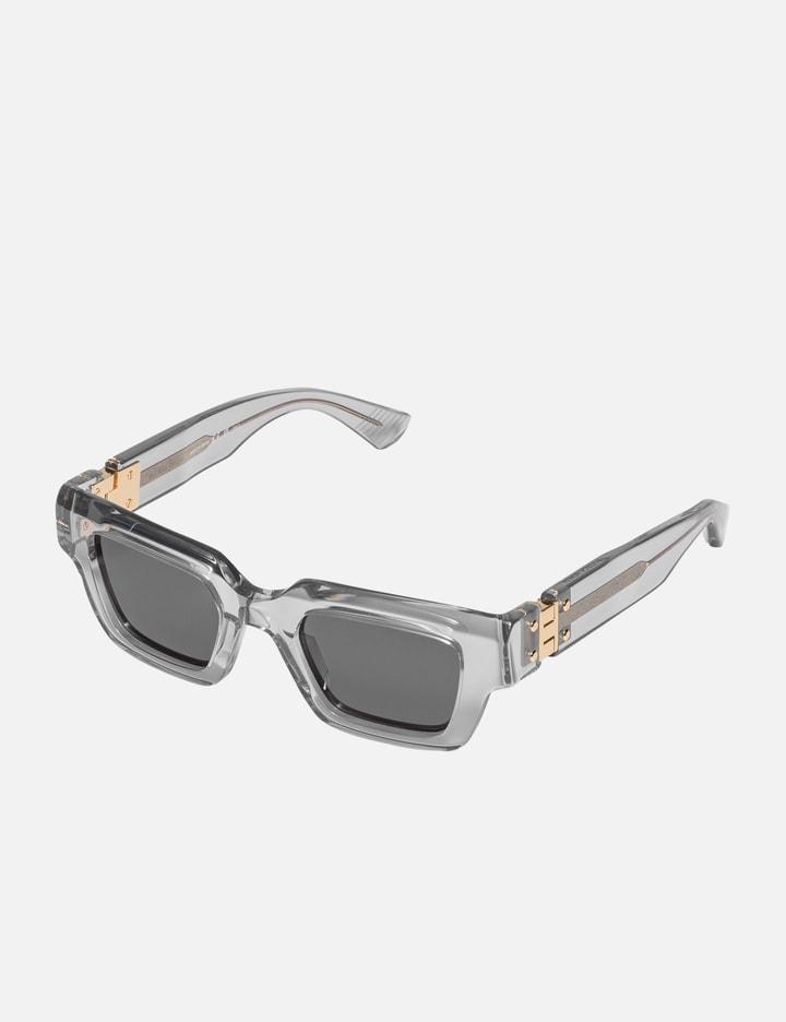 Bottega Veneta Hinge Acetate Square Sunglasses In Purple