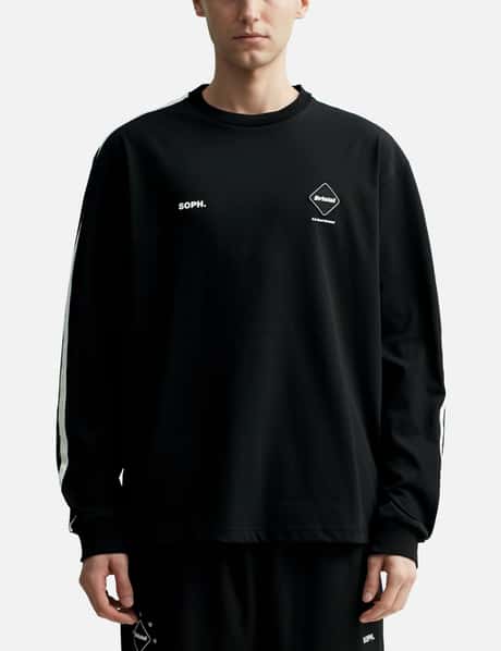 F.C. Real Bristol - LINE TEAM L/S BAGGY T-SHIRT | HBX - Globally 