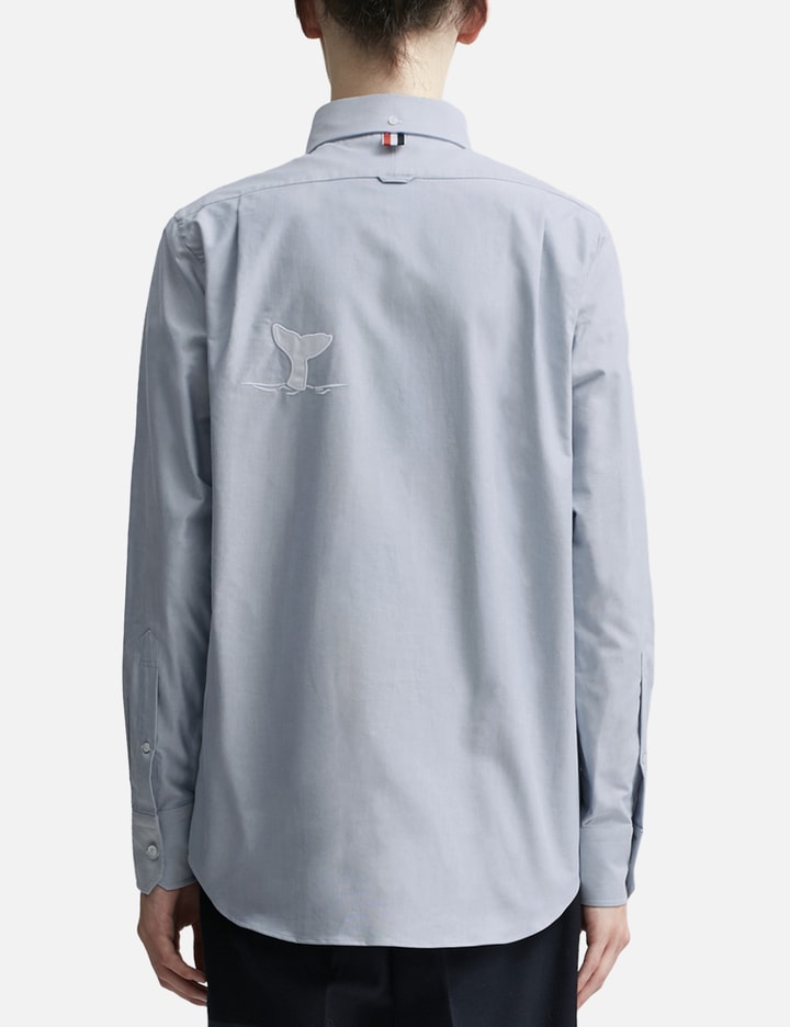 Solid Oxford Embroidered Whale Shirt Placeholder Image