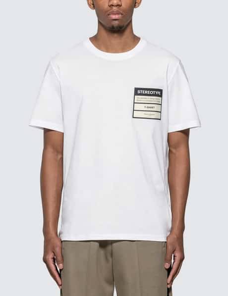 Maison Margiela ホワイト Stereotype Tee Maison Margiela 