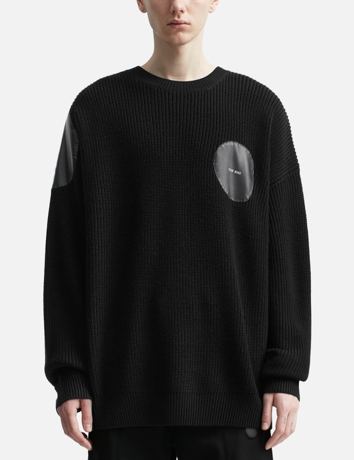 TEAM WANG DESIGN BALLOON WOOL SWEATER Placeholder Image