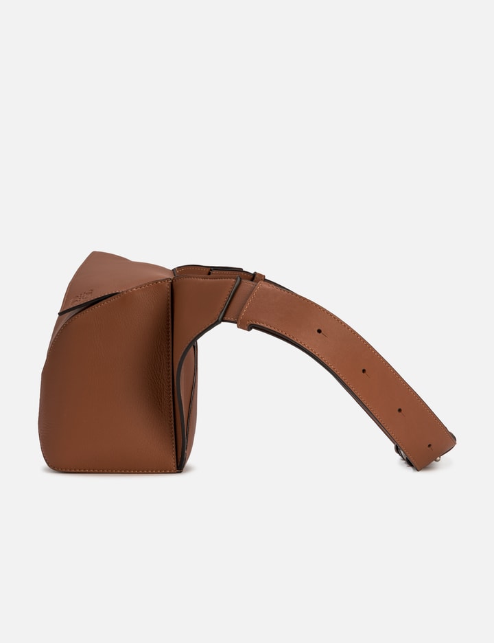 Shop Loewe Small Puzzle Bumbag In Brown