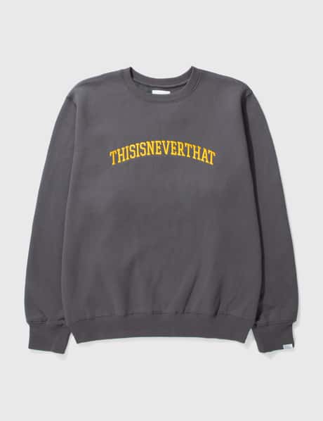 thisisneverthat® Arch Logo Crewneck HBX - Main Image
