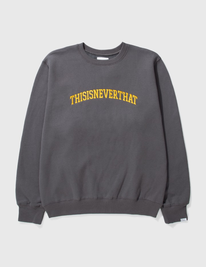 thisisneverthat® - Arch Logo Crewneck  HBX - Globally Curated Fashion and  Lifestyle by Hypebeast