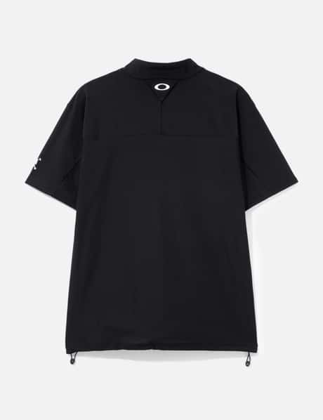 Skull Hybrid Zip Pullover Shirt view 8