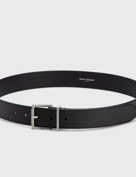 Maison Margiela - Basic Leather Belt | HBX - Globally Curated  