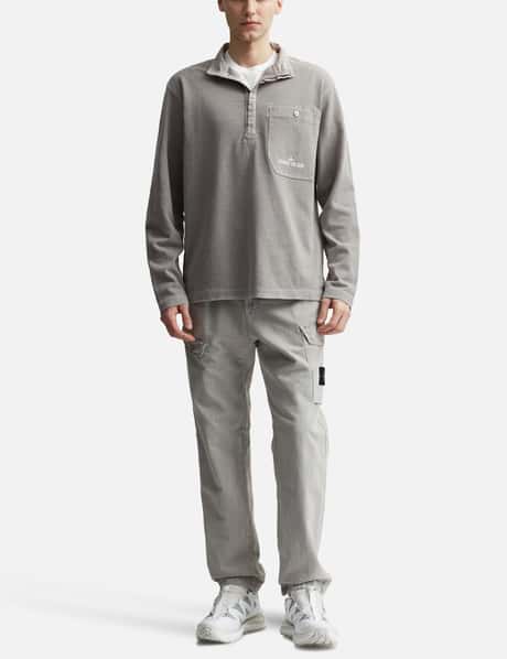 Stone Island - Recycled Heavy Cotton Jersey Tinto Terra Long 