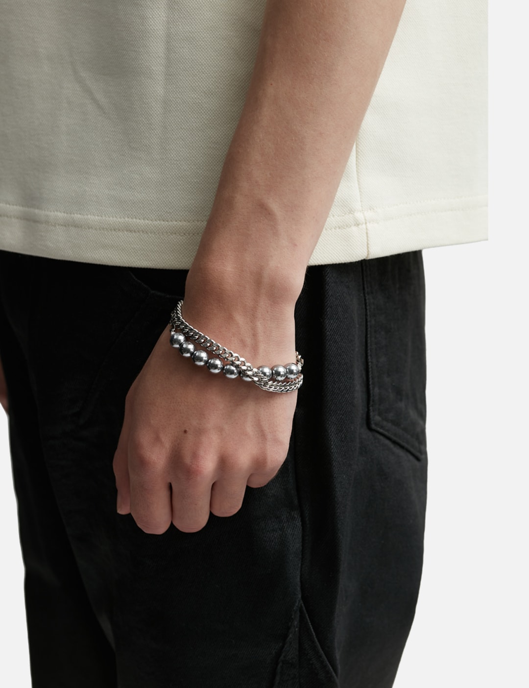 AMBUSH® - Ball Chain Bracelet | HBX - Globally Curated Fashion and 