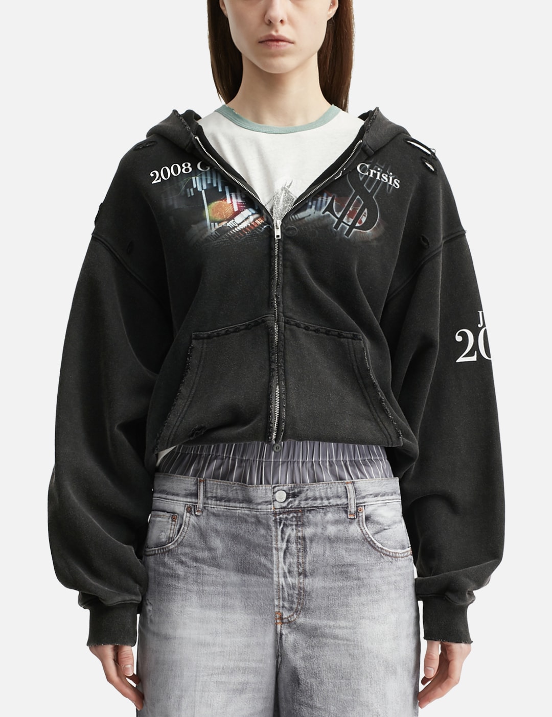 Financial Crisis Destroyed Hoodie view 11