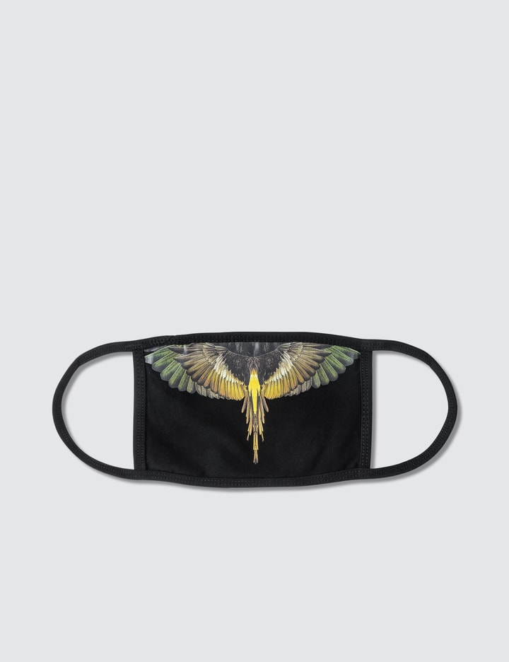 Yellow Wings Mask Placeholder Image