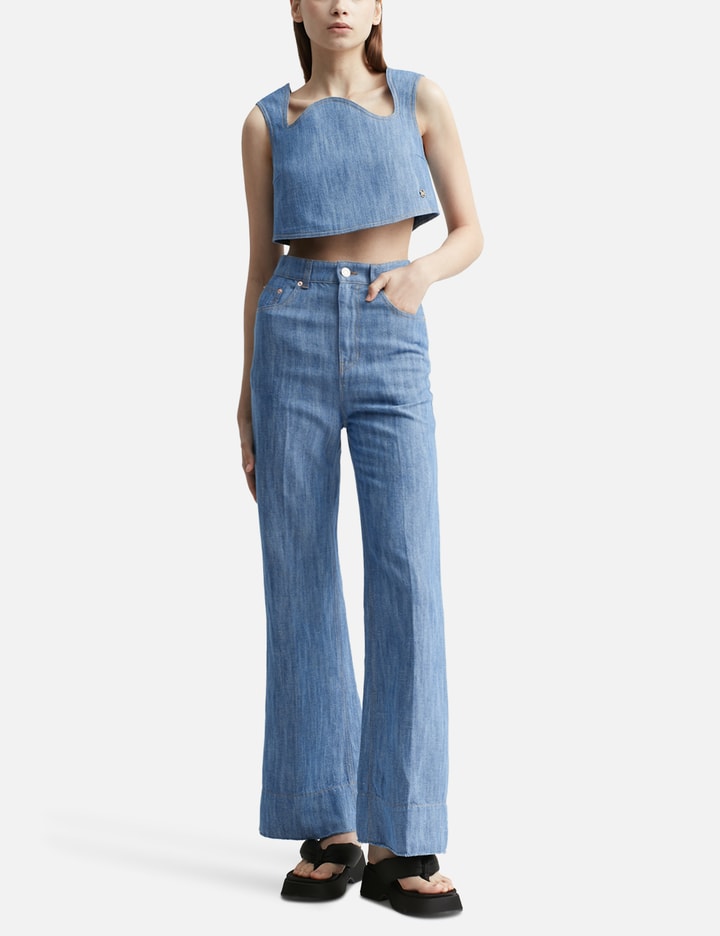 Bastia Curved Crop Top Placeholder Image