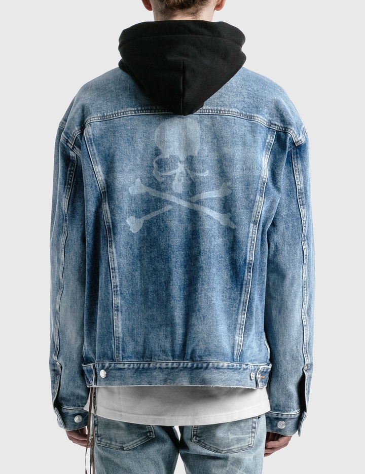 Hooded Denim Jacket Placeholder Image