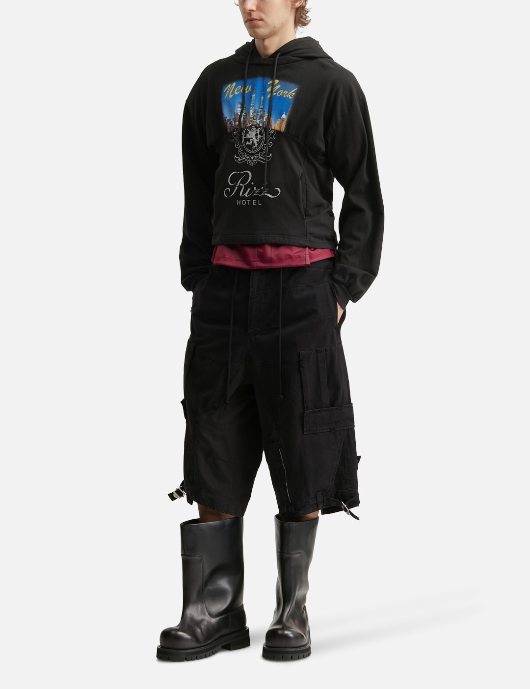 Reconstructed Hourglass Hoodie view 20