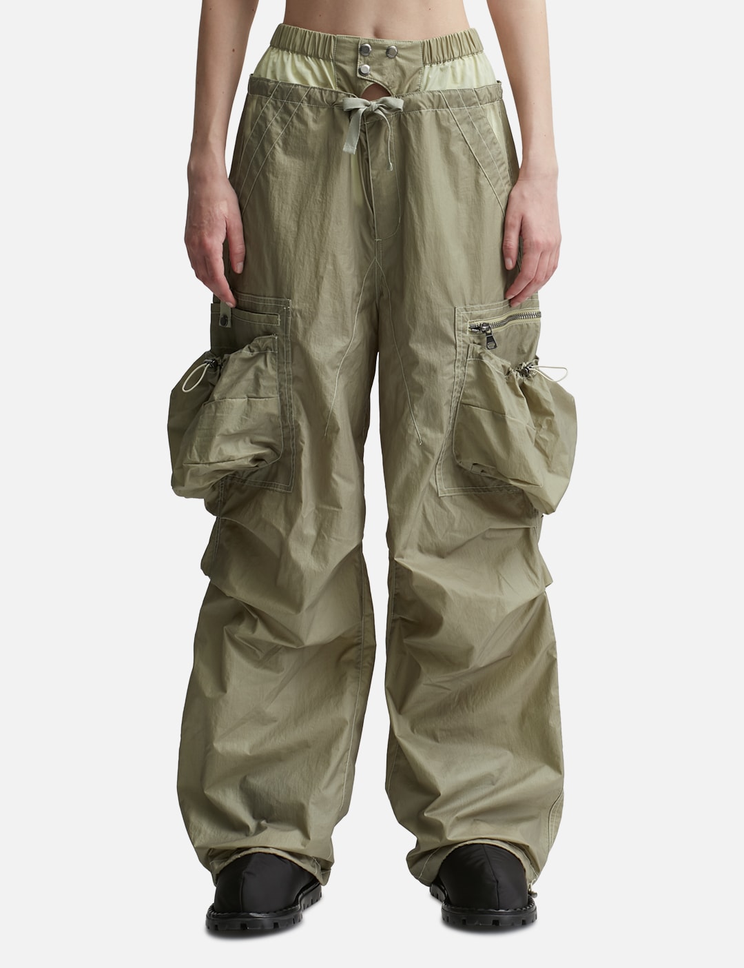 Hyein Seo - LOW-RISE PANTS  HBX - Globally Curated Fashion and Lifestyle  by Hypebeast