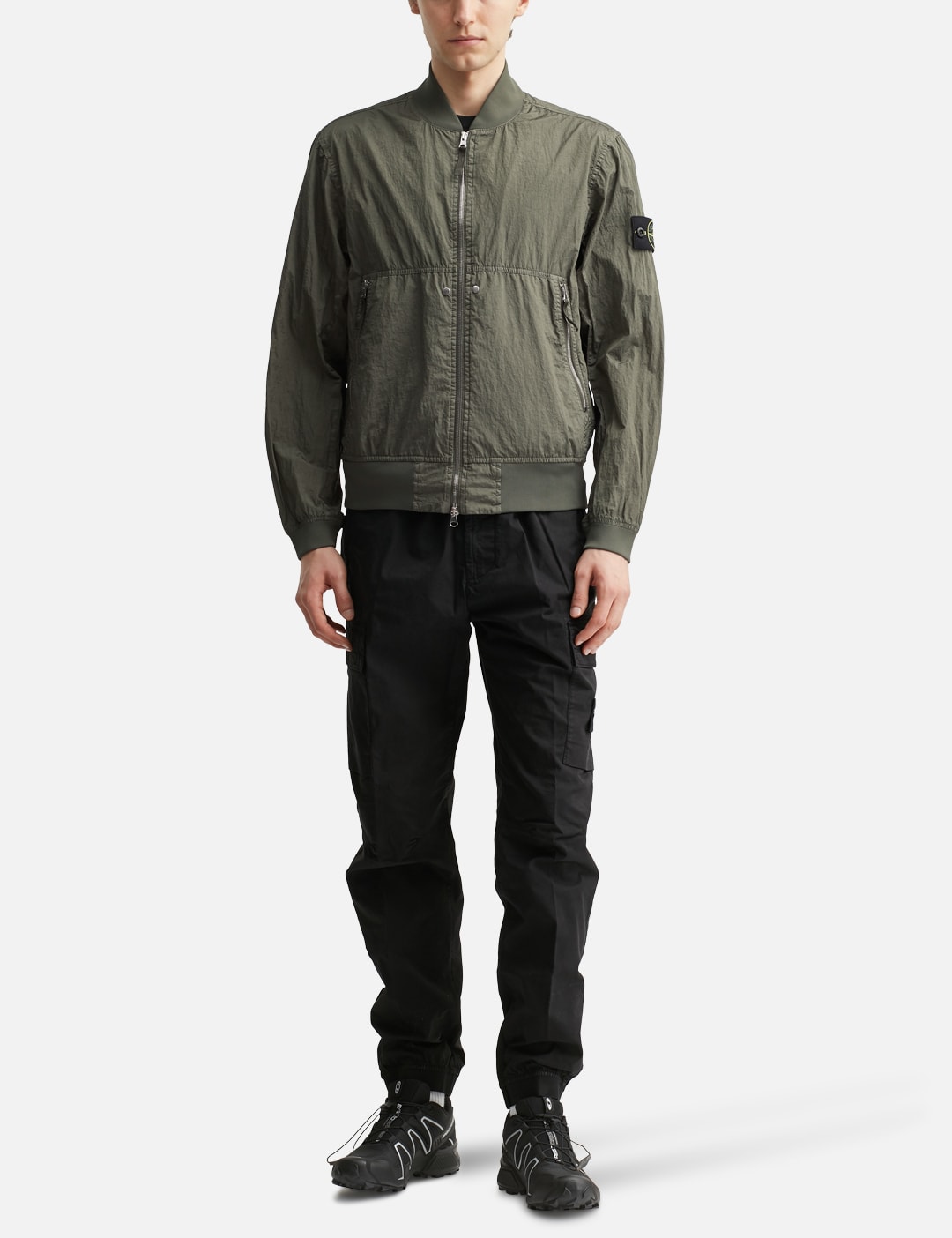 Nylon Metal Bomber Jacket view 16