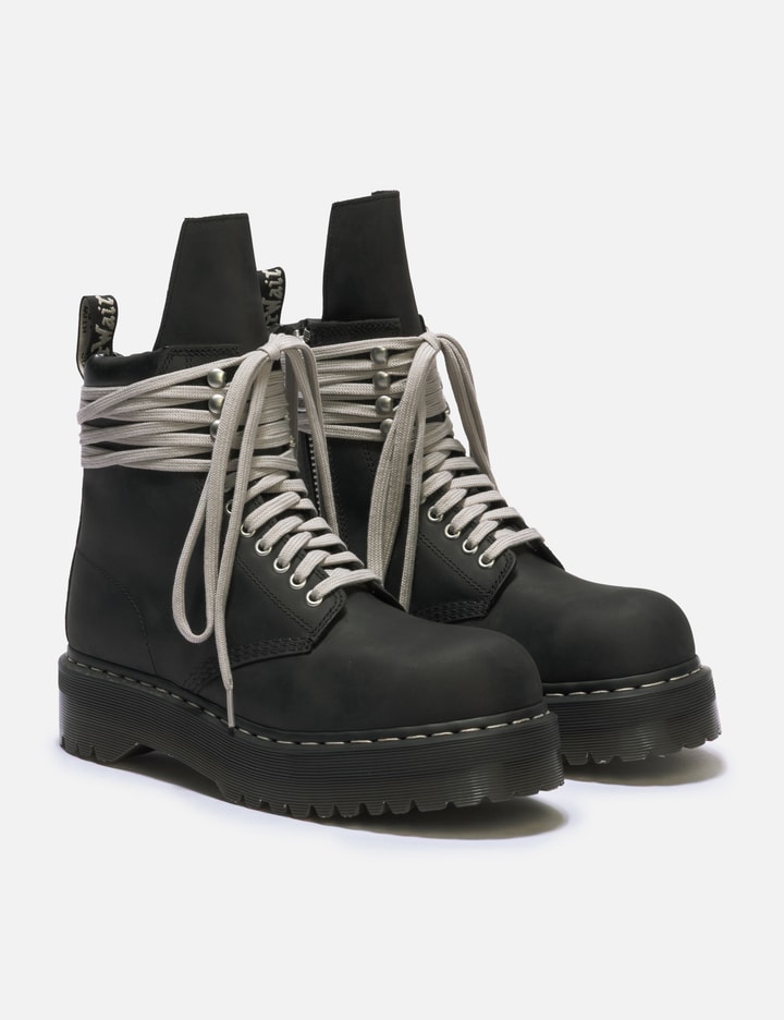 Rick Owens Dr. Martens X Rick Owens Quad Sole Steel Toe Boot