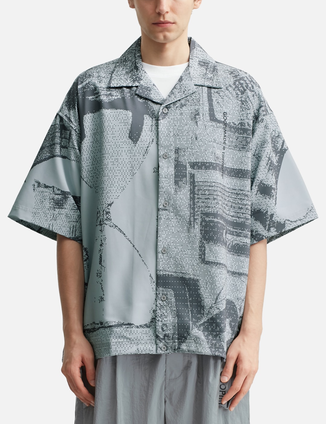X TIGHTBOOTH “GTB-01S” Sand Riot Graphic Shirt view 18