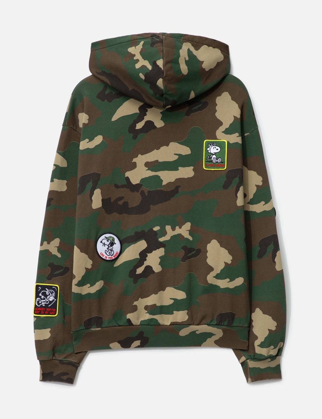 X Peanuts Patches Zip-Thru Hood view 9