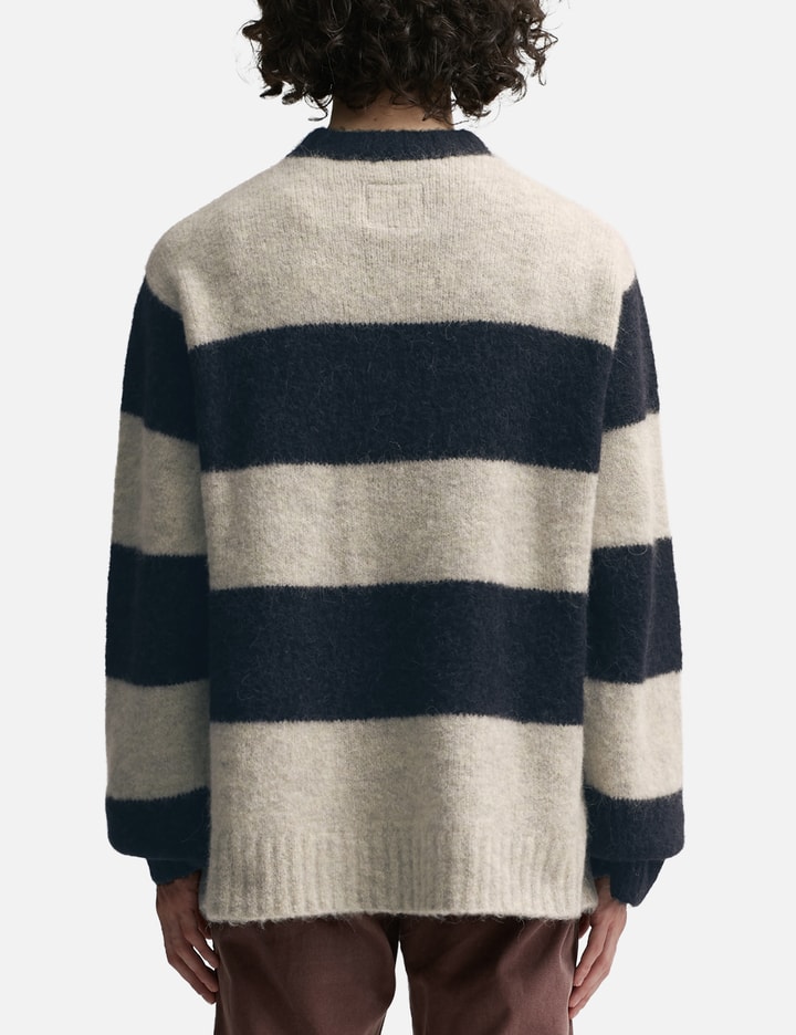 Striped Logo Knit Sweater Placeholder Image