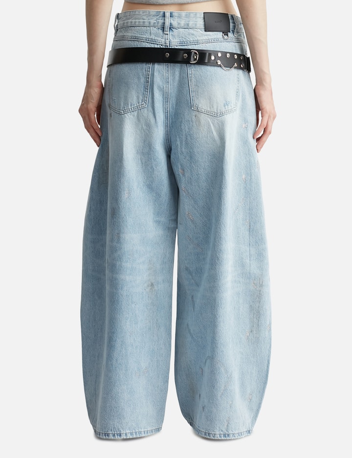 LCDC Layered Sparkle Denim Pants