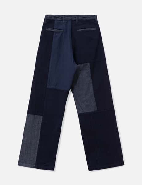 Patchwork Pants Rinse view 8