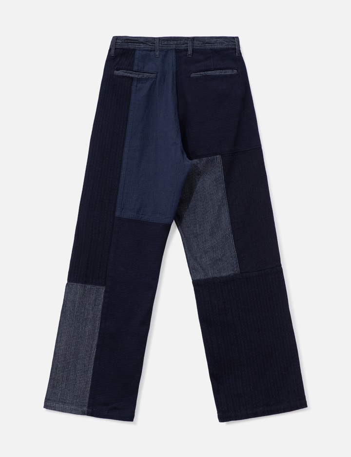 펀드멘탈 Patchwork Pants Rinse