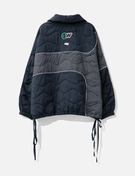 STAMPED PADDED BOMBER view 10