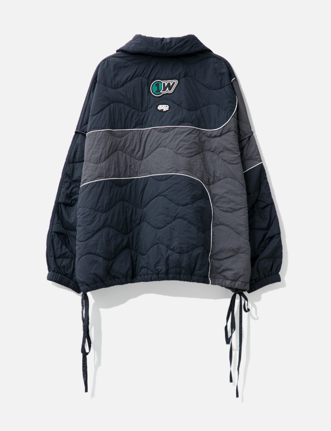 STAMPED PADDED BOMBER view 11