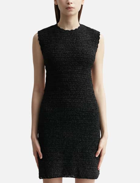 ganni black velvet dress Asymmetric ruched velvet midi dress in black - Ganni
