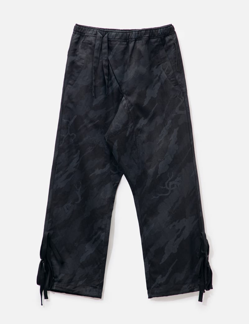 Maharishi trousers Oversized Tobi Cargo Snopants men's black color  4615.BLACK | buy on PRM