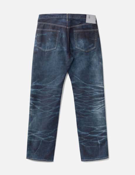 X New Manual Cotton Nylon Twill Transfer Printed Pants view 8