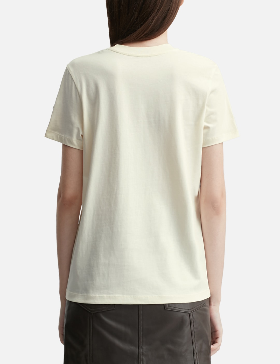 Embroidered Tonal Logo Cotton T-Shirt view 15