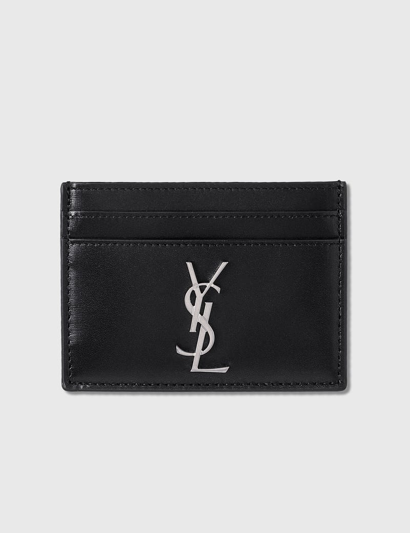 ysl men card case