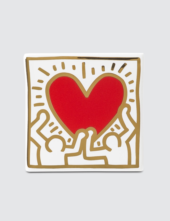 Keith Haring "Red Heart With Gold" Perfumed Candle Placeholder Image