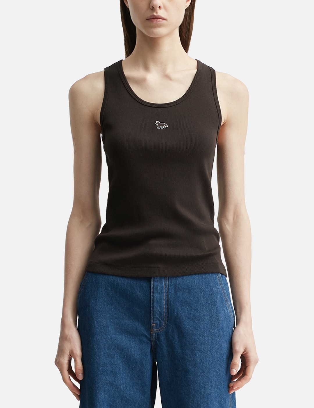 Baby Fox Ribbed Tank Top view 18