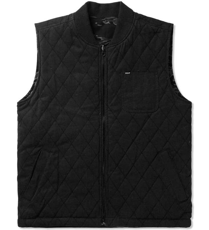 Black Camo/Reversed Tiger Camo Reversible Vest Placeholder Image