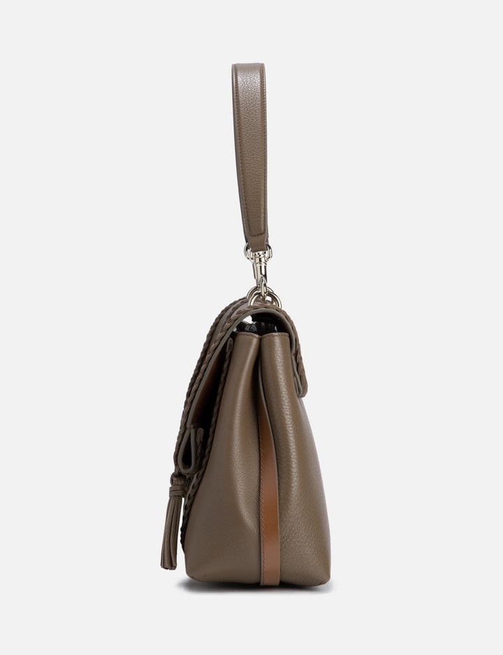 Shop Chloé Penelope Medium Soft Shoulder Bag In Brown